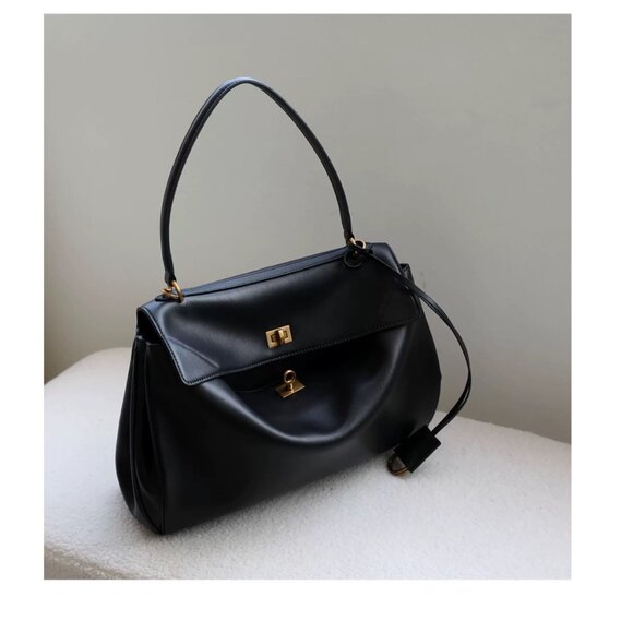 🖤 Genuine Leather Bag (Made in Italy). Medium - Picture 7 of 9